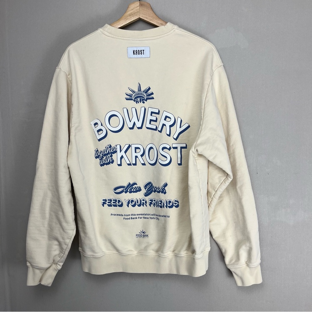 KROST THE MAX CREWNECK GIVING TUESDAY Size M